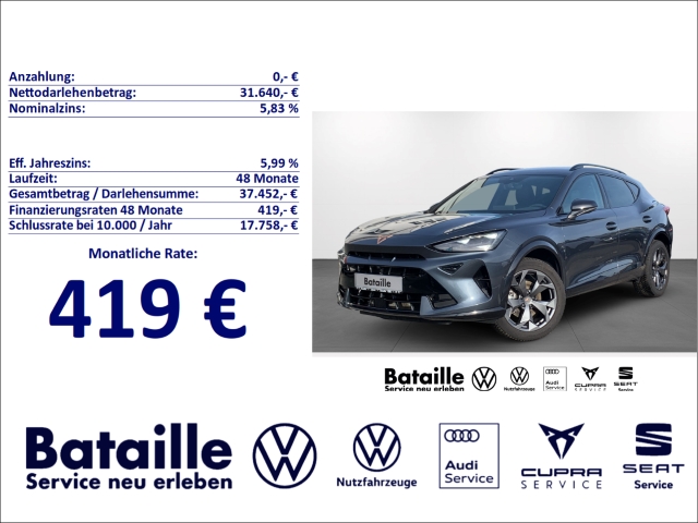 Formentor 2.0 TDI DSG Navi Area View ACC SHZ