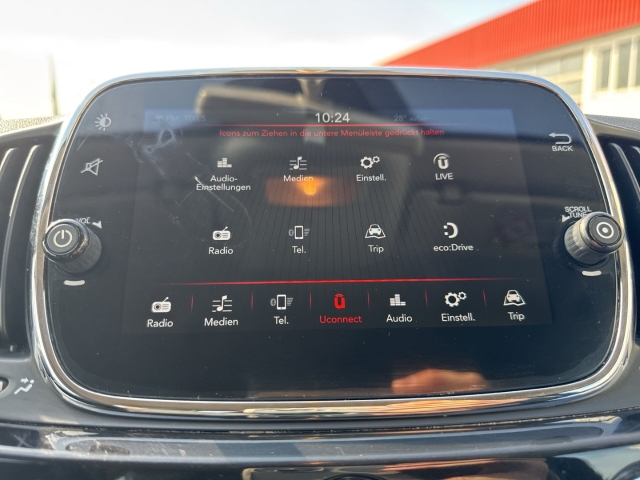 500 1.2 Mirror Apple CarPlay Android Klima Temp