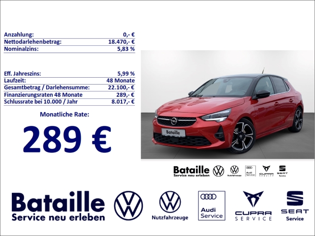 Corsa F 1.2 Turbo Ultimate Panorama Navi Leder