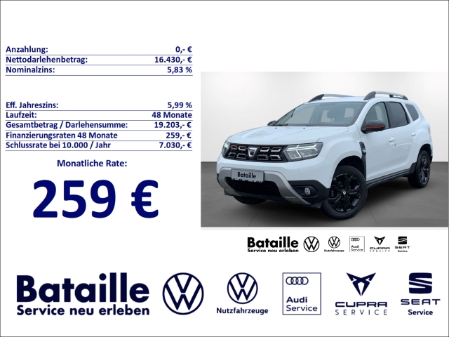 Duster Extreme II 1.3 TCe Navi Area View SHZ